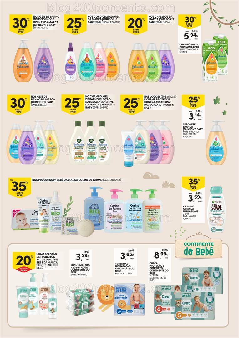 Antevisão Folheto CONTINENTE Bebé Promoções de 9 a 14 janeiro