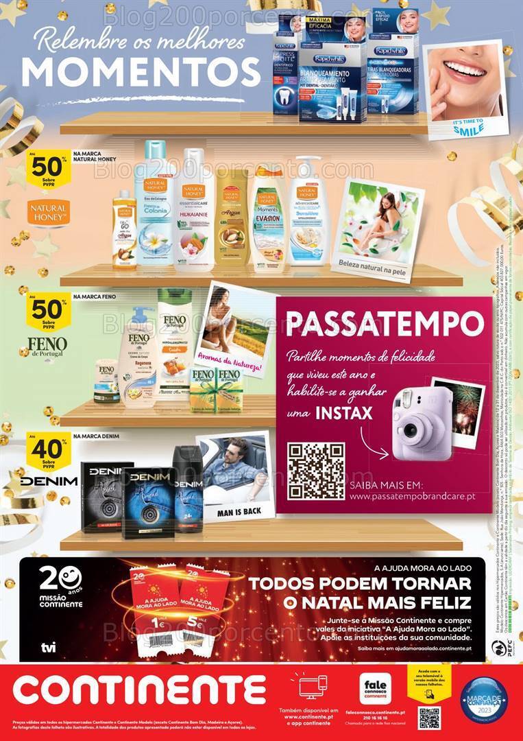 Antevisão Folheto CONTINENTE Beleza Especial Final de Ano - 12 a 31 dezembro