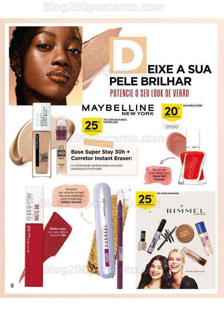 Antevisão Folheto CONTINENTE Beleza Promoções de 18 a 30 julho