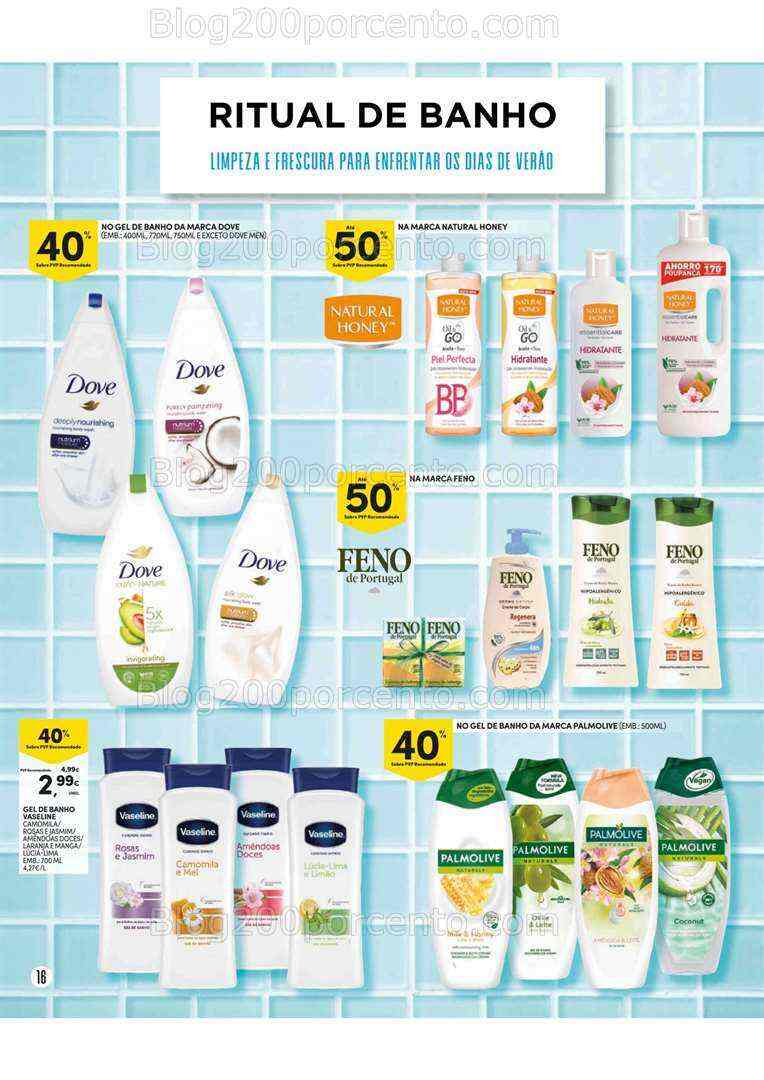 Antevisão Folheto CONTINENTE Beleza Promoções de 18 a 30 julho