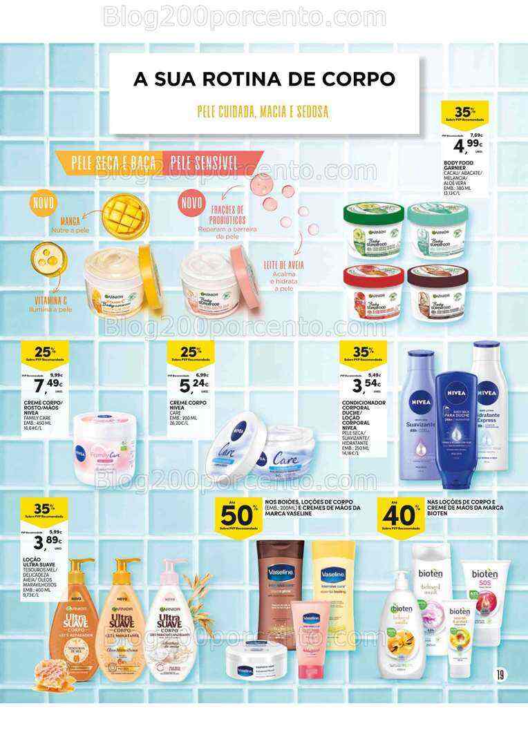 Antevisão Folheto CONTINENTE Beleza Promoções de 18 a 30 julho