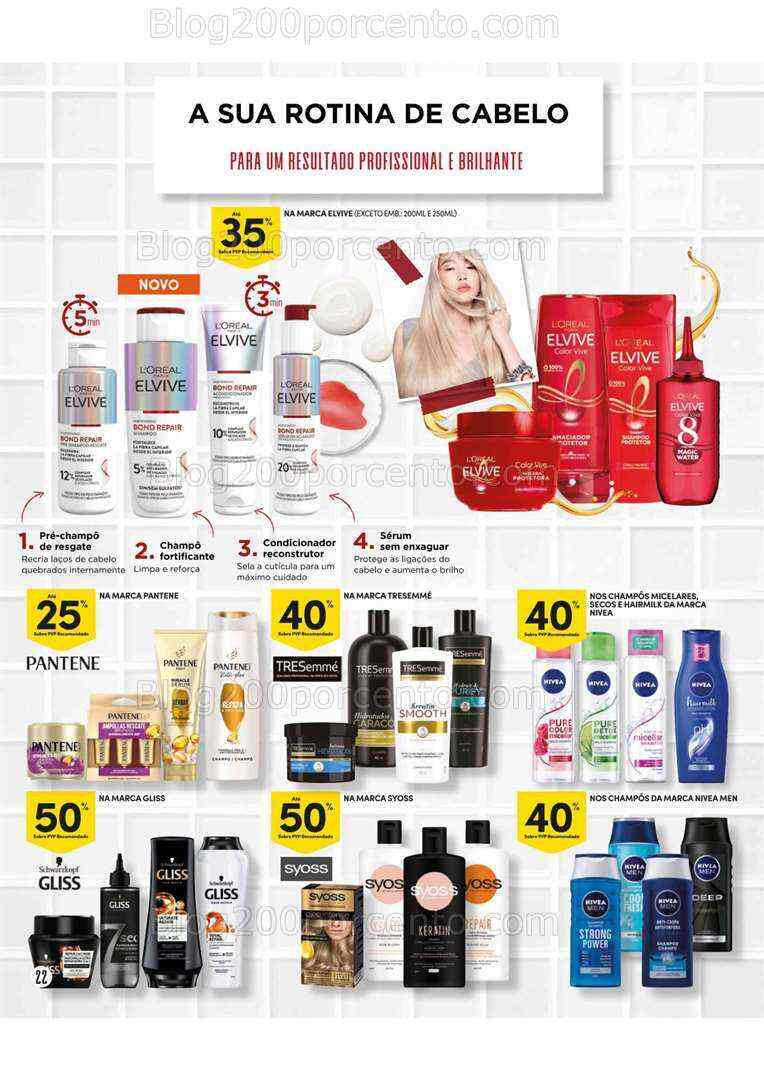 Antevisão Folheto CONTINENTE Beleza Promoções de 18 a 30 julho