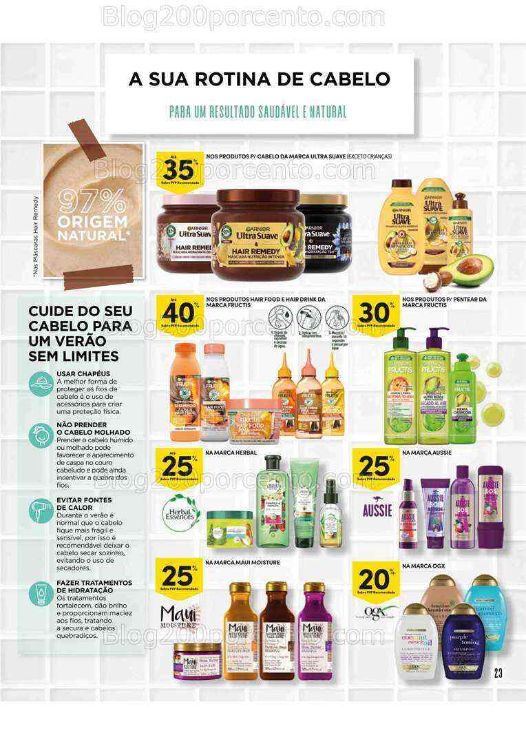 Antevisão Folheto CONTINENTE Beleza Promoções de 18 a 30 julho
