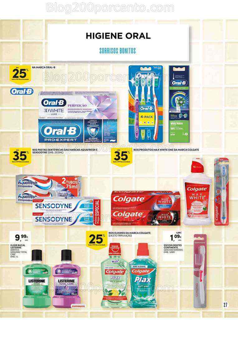 Antevisão Folheto CONTINENTE Beleza Promoções de 18 a 30 julho