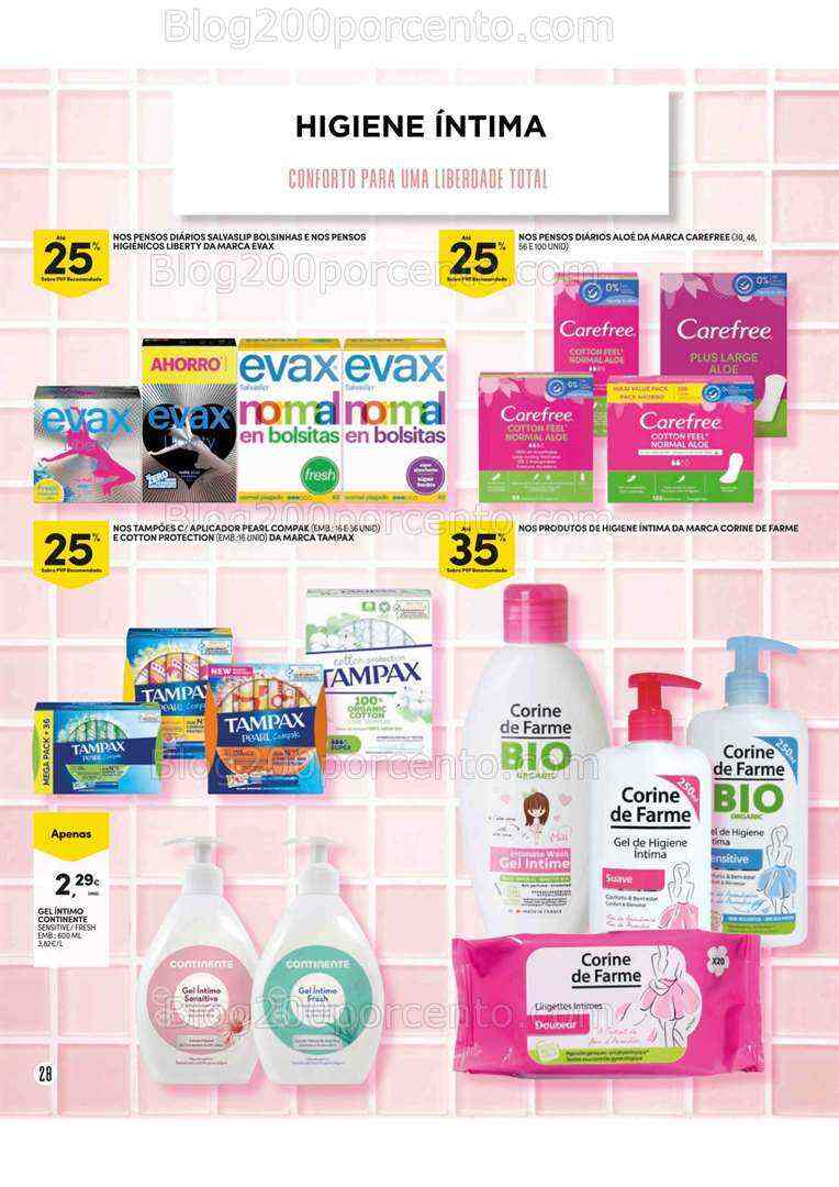 Antevisão Folheto CONTINENTE Beleza Promoções de 18 a 30 julho