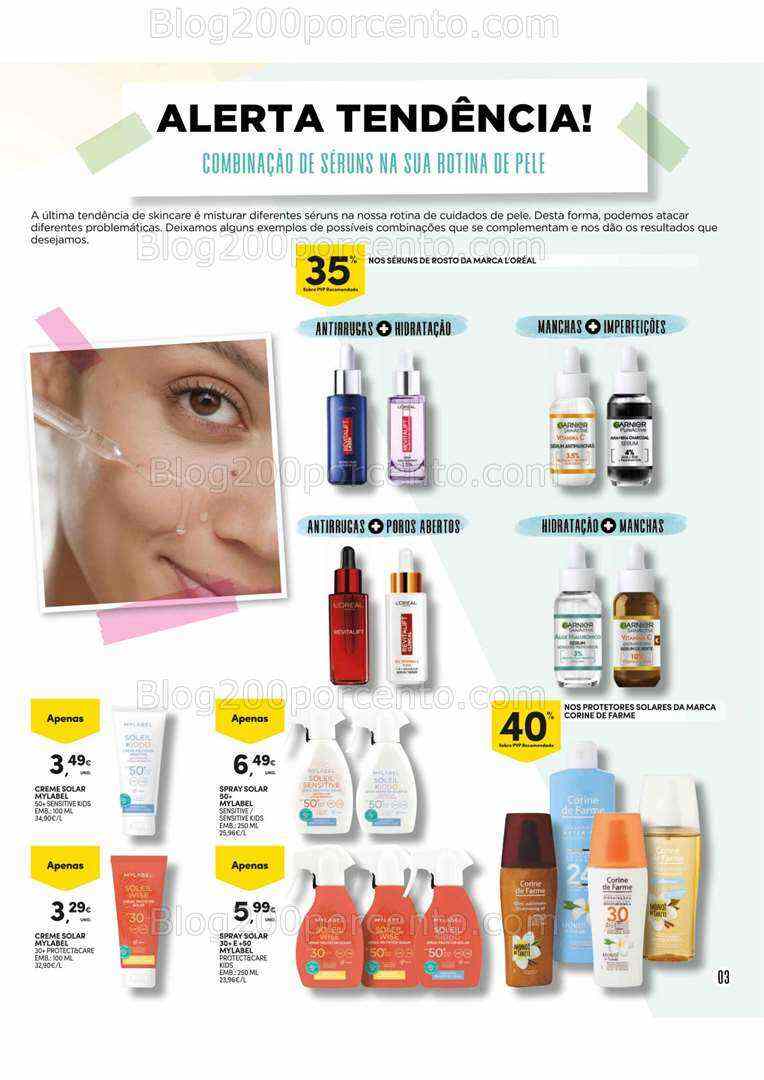 Antevisão Folheto CONTINENTE Beleza Promoções de 18 a 30 julho