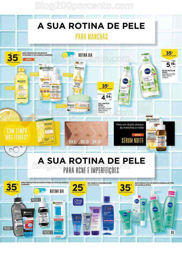 Antevisão Folheto CONTINENTE Beleza Promoções de 18 a 30 julho
