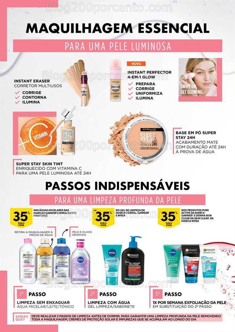 Antevisão Folheto CONTINENTE Beleza Promoções de 19 a 31 março