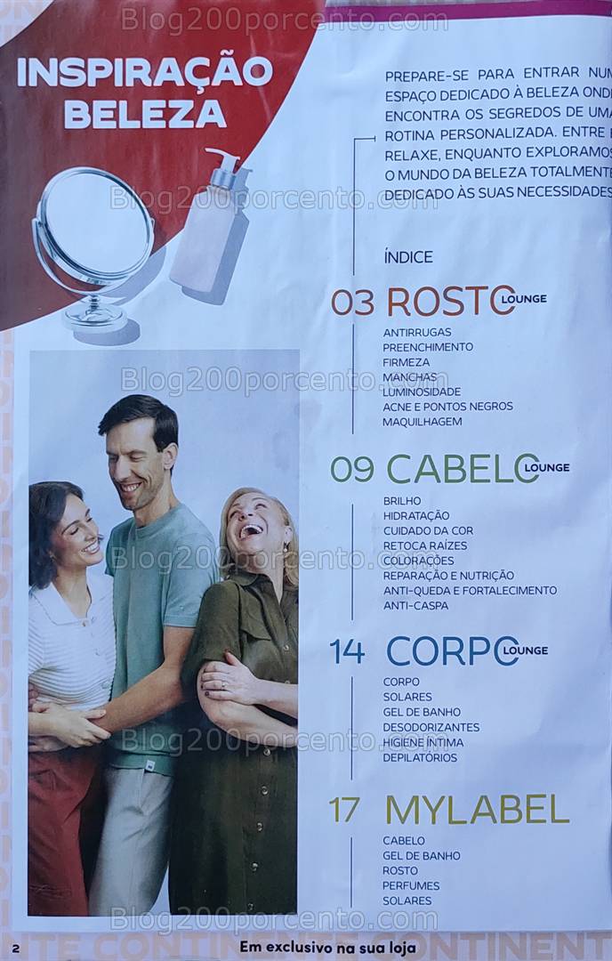Antevisão Folheto CONTINENTE Beleza Promoções de 22 abril a 11 maio