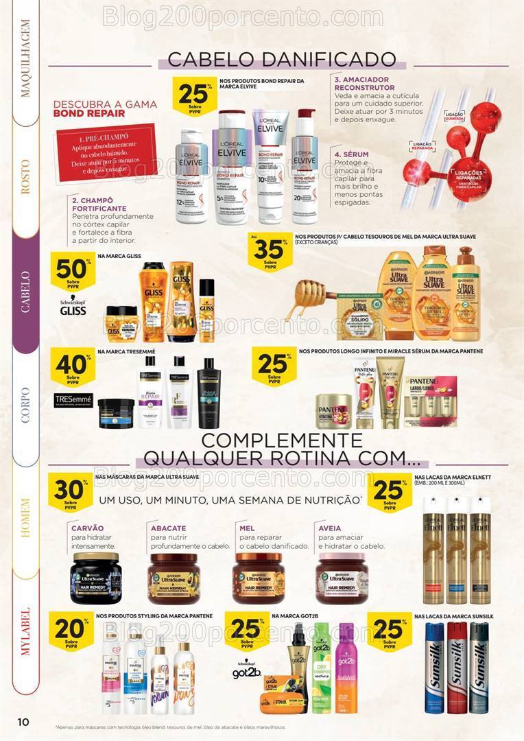 Antevisão Folheto CONTINENTE Beleza Promoções de 24 outubro a 5 novembro