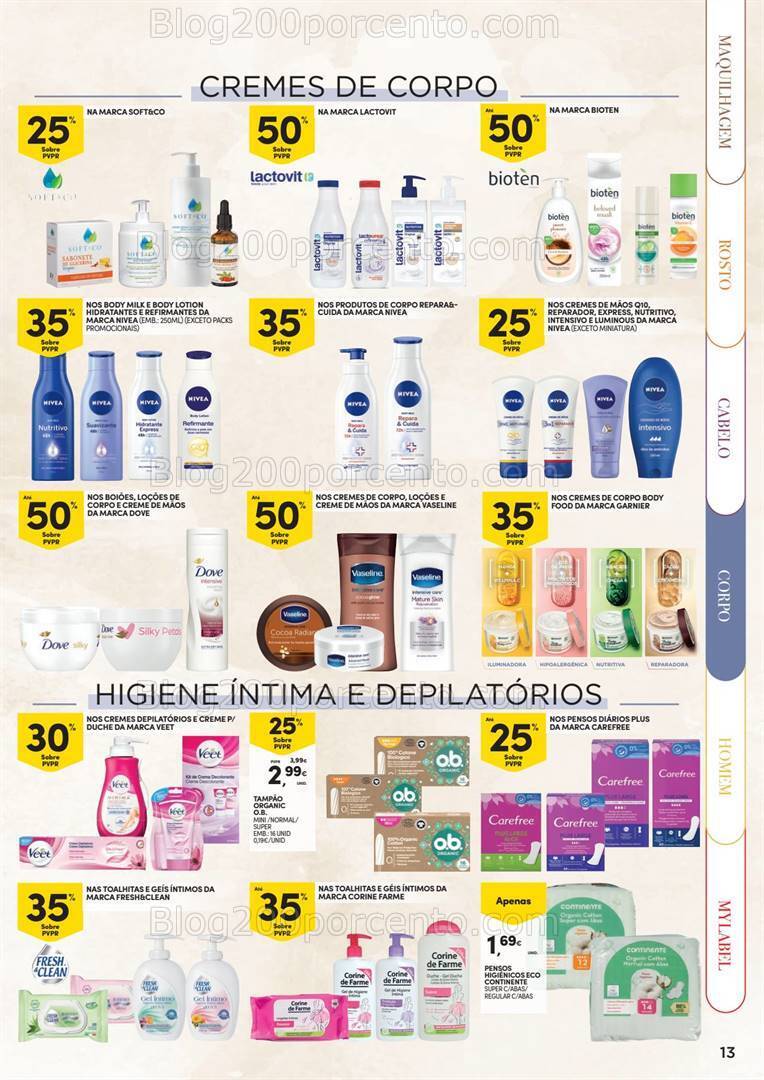 Antevisão Folheto CONTINENTE Beleza Promoções de 24 outubro a 5 novembro