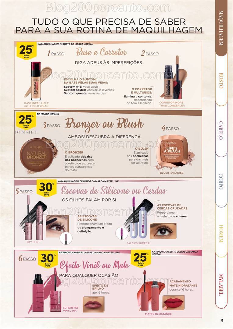 Antevisão Folheto CONTINENTE Beleza Promoções de 24 outubro a 5 novembro