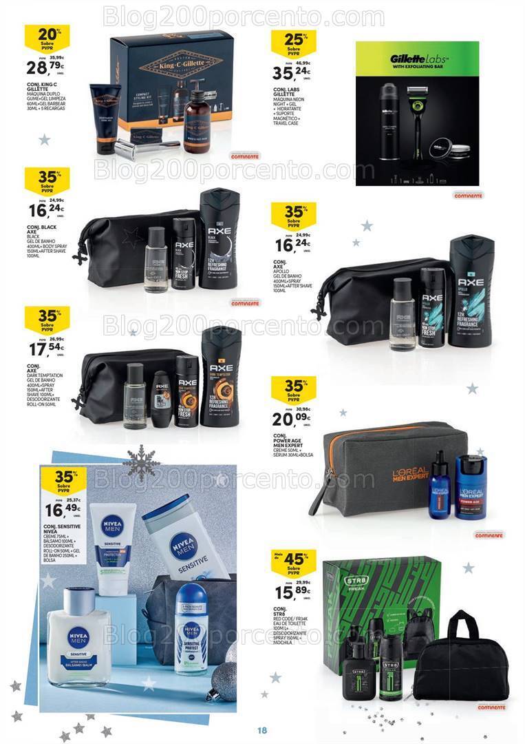 Antevisão Folheto CONTINENTE Beleza Natal Promoções de 7 novembro a 10 dezembro