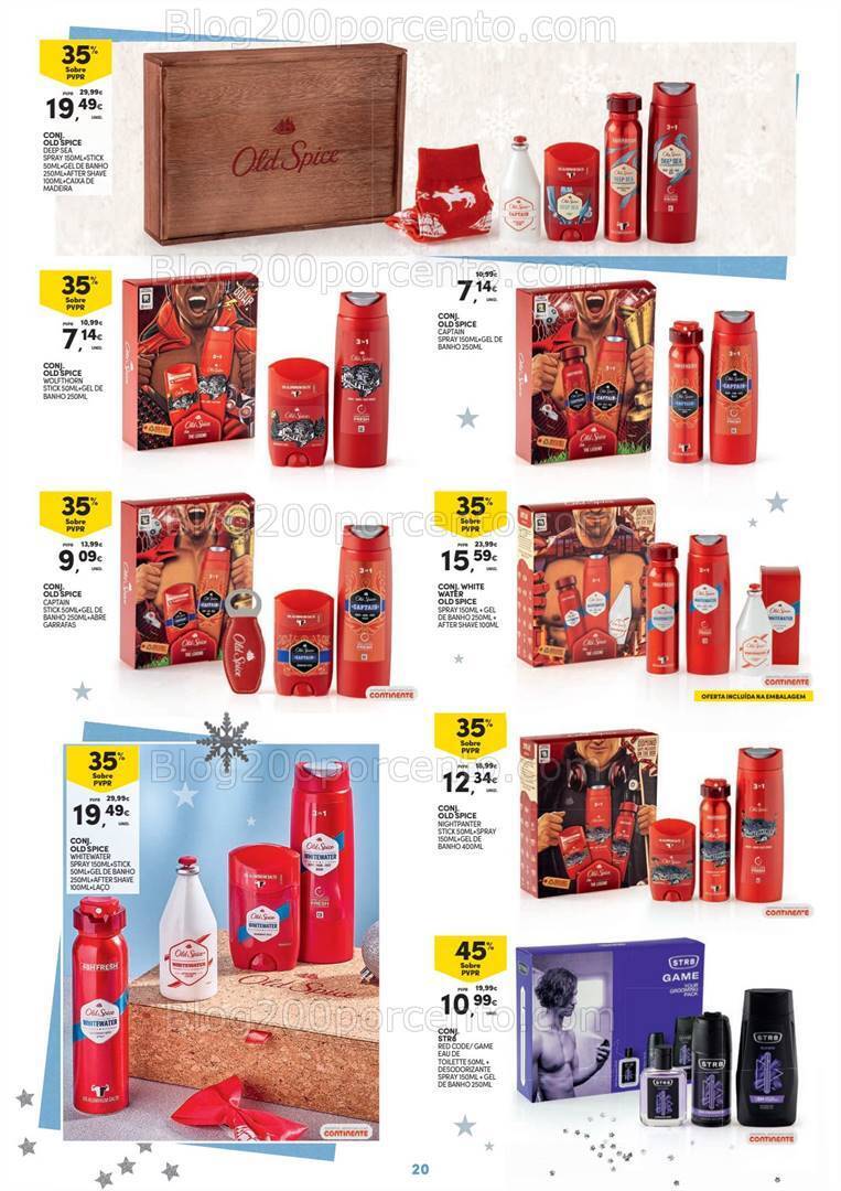 Antevisão Folheto CONTINENTE Beleza Natal Promoções de 7 novembro a 10 dezembro