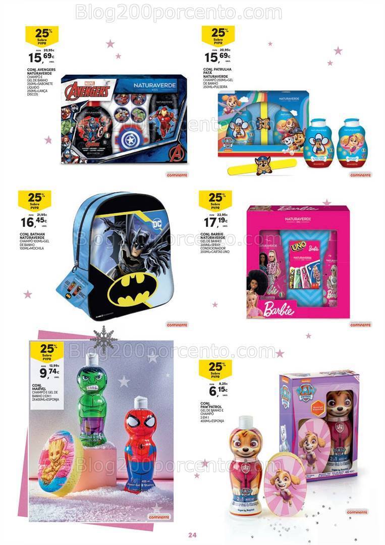 Antevisão Folheto CONTINENTE Beleza Natal Promoções de 7 novembro a 10 dezembro