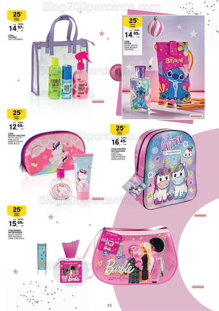 Antevisão Folheto CONTINENTE Beleza Natal Promoções de 7 novembro a 10 dezembro