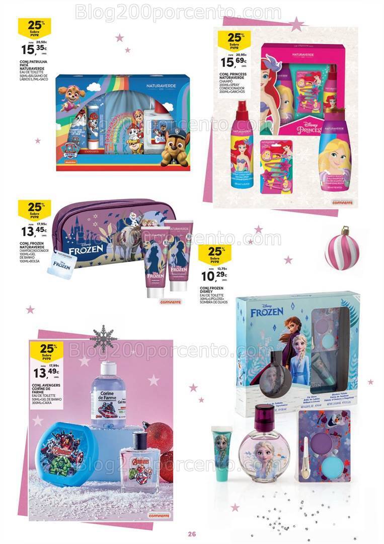 Antevisão Folheto CONTINENTE Beleza Natal Promoções de 7 novembro a 10 dezembro