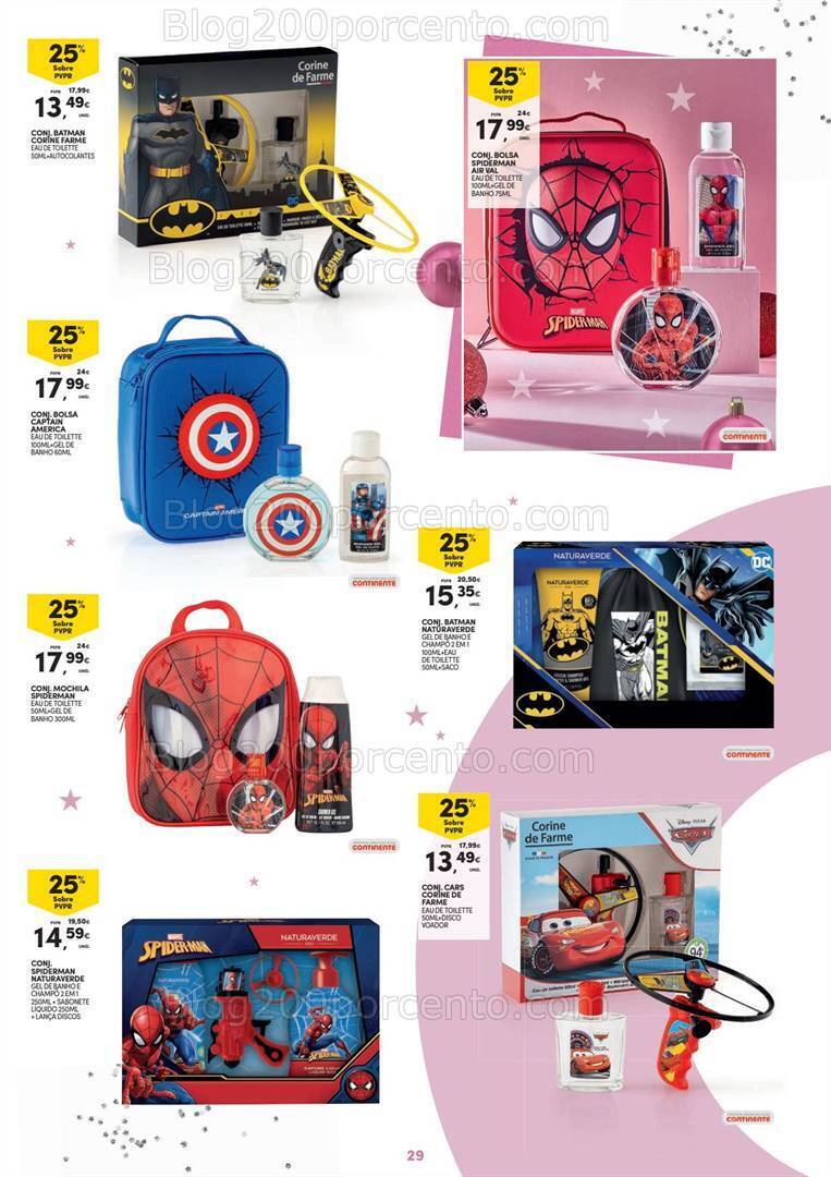 Antevisão Folheto CONTINENTE Beleza Natal Promoções de 7 novembro a 10 dezembro