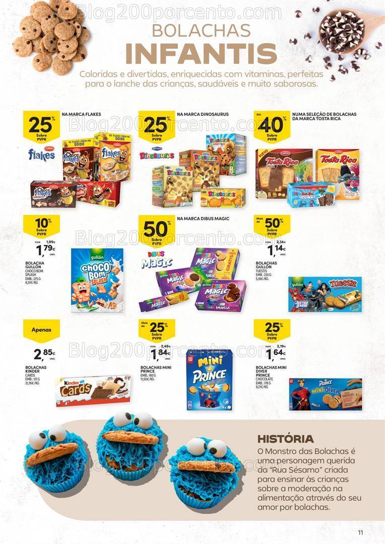 Antevisão Folheto CONTINENTE Bolachas Promoções de 5 a 17 março