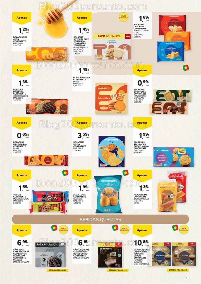 Antevisão Folheto CONTINENTE Bolachas Promoções de 5 a 17 março
