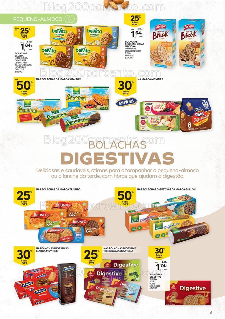 Antevisão Folheto CONTINENTE Bolachas Promoções de 5 a 17 março