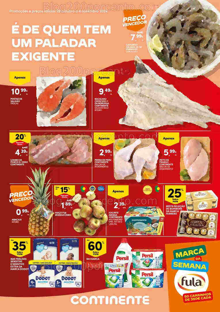 Antevisão Folheto CONTINENTE Bom Dia Promoções de 29 outubro a 4 novembro