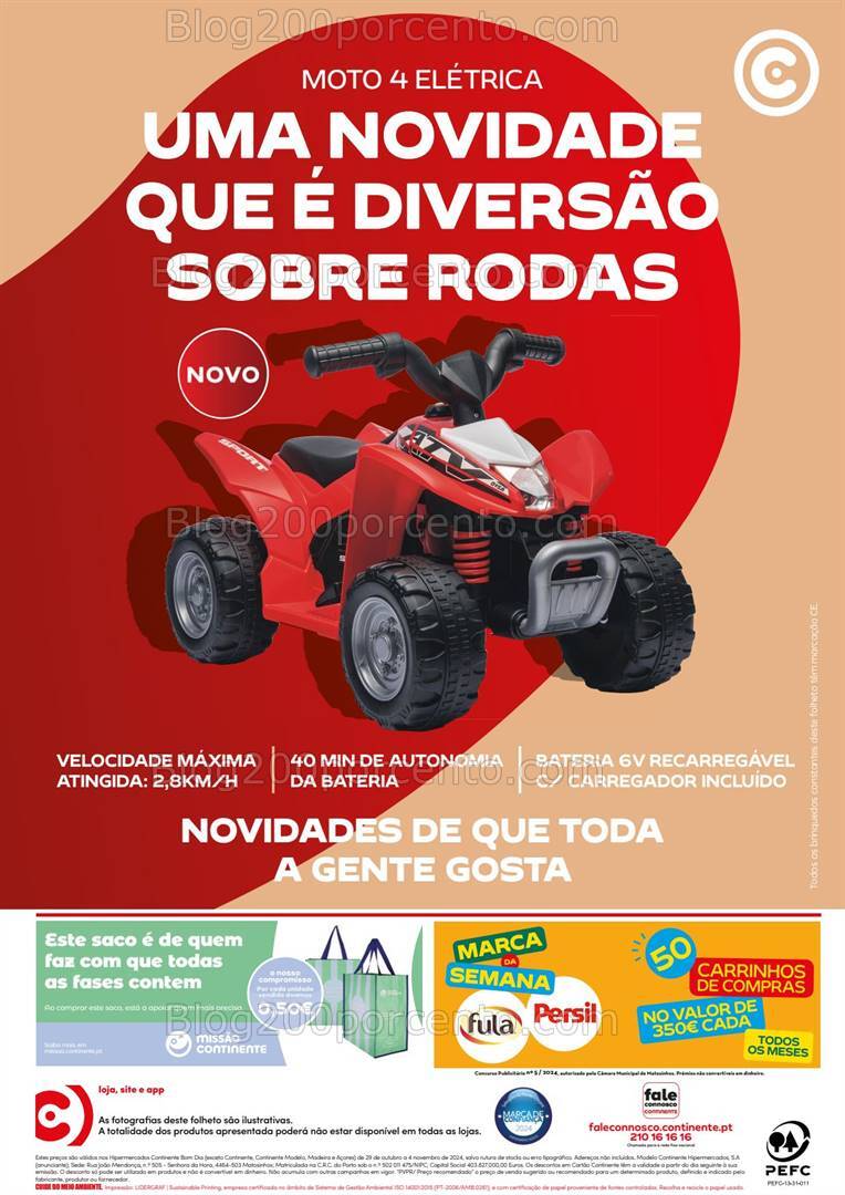Antevisão Folheto CONTINENTE Bom Dia Promoções de 29 outubro a 4 novembro