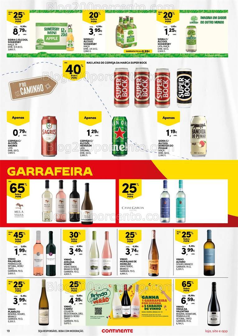 Antevisão Folheto CONTINENTE Bom Dia Promoções de 6 a 12 agosto