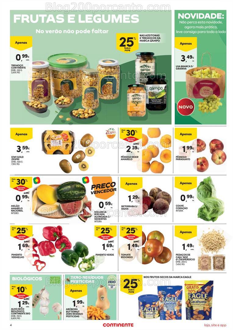 Antevisão Folheto CONTINENTE Bom Dia Promoções de 6 a 12 agosto