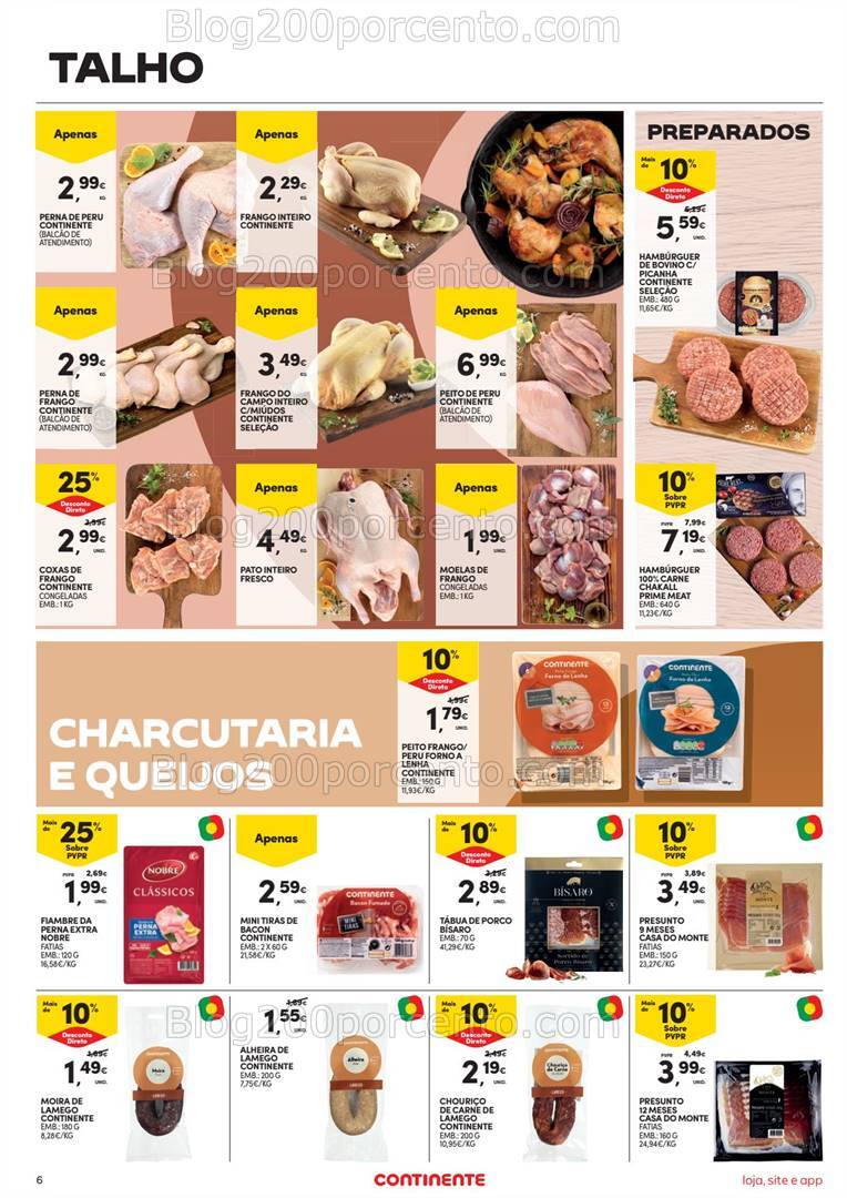 Antevisão Folheto CONTINENTE Bom Dia Promoções de 6 a 12 agosto