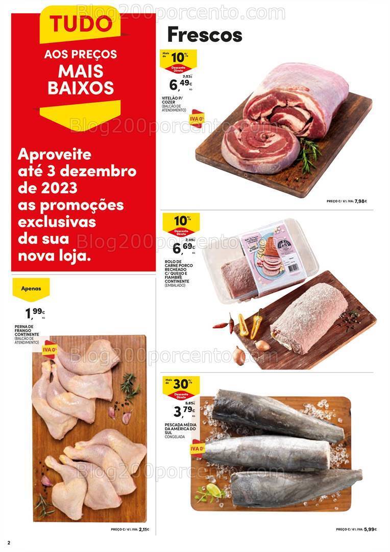 Antevisão Folheto CONTINENTE Aberturas Gafanha da Nazaré - 29 novembro a 4 dezembro