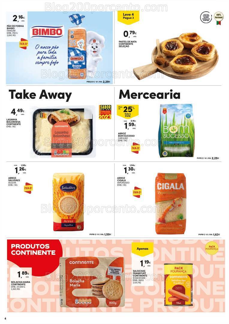 Antevisão Folheto CONTINENTE Aberturas Gafanha da Nazaré - 29 novembro a 4 dezembro