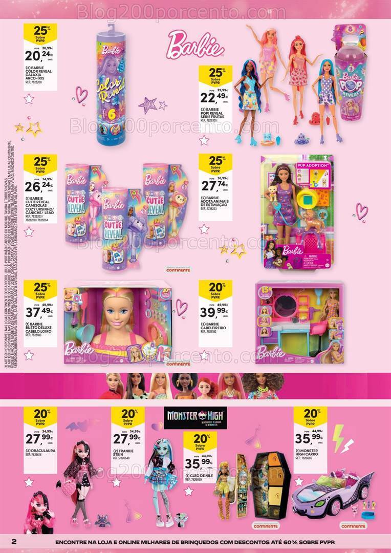 Antevisão Folheto CONTINENTE Brinquedos Promoções de 12 a 24 dezembro