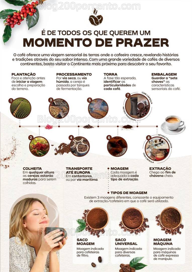 Antevisão Folheto CONTINENTE Especial Cafés Promoções de 15 a 27 outubro