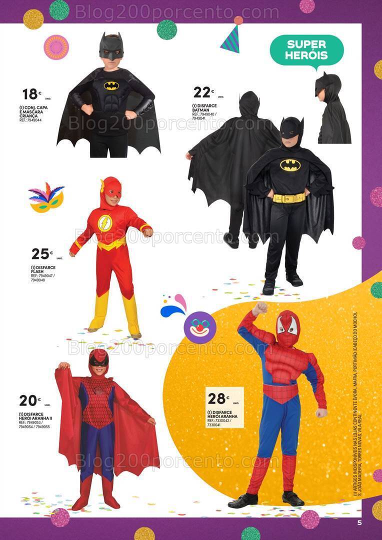 Antevisão Folheto CONTINENTE Carnaval Promoções de 30 janeiro a 13 fevereiro