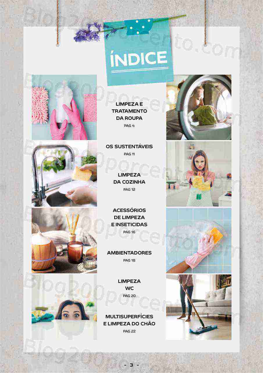 Antevisão Folheto CONTINENTE Especial Limpeza Promoções de 7 a 19 março