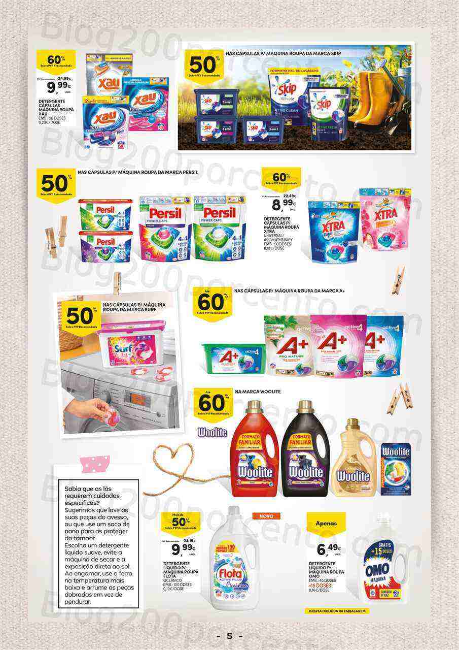 Antevisão Folheto CONTINENTE Especial Limpeza Promoções de 7 a 19 março