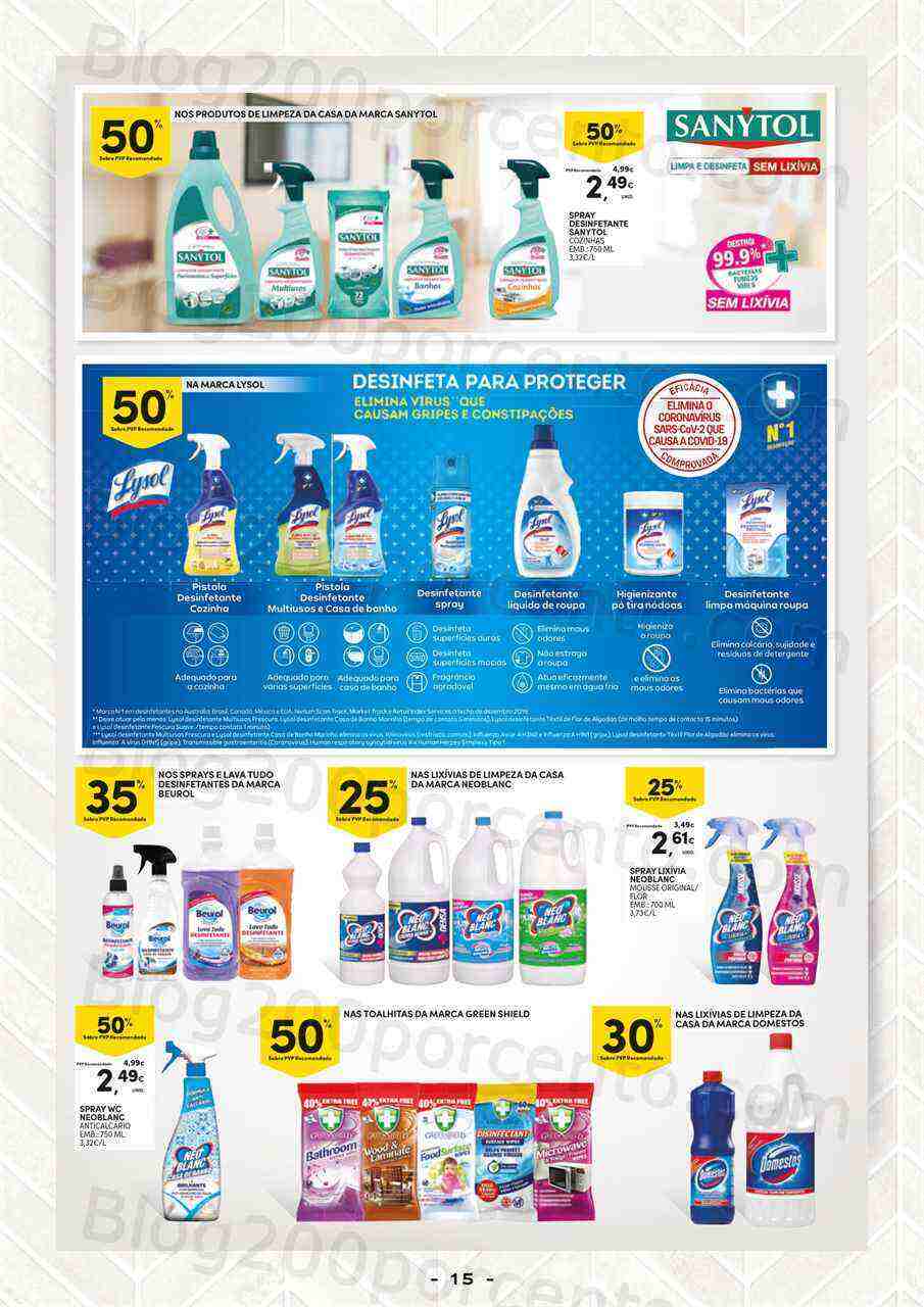 Antevisão Folheto CONTINENTE Especial Limpeza Promoções de 7 a 19 março