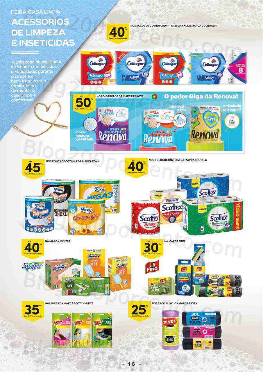 Antevisão Folheto CONTINENTE Especial Limpeza Promoções de 7 a 19 março