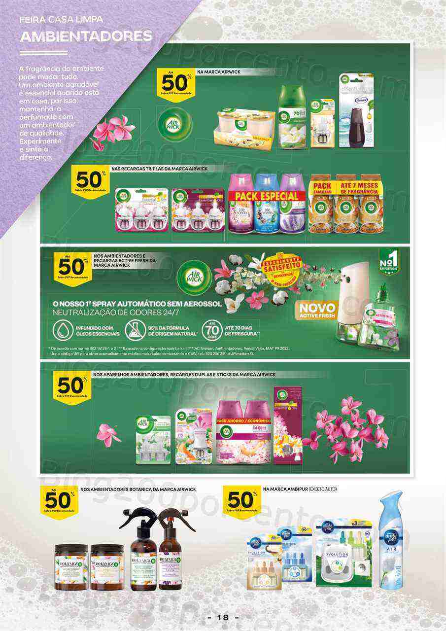 Antevisão Folheto CONTINENTE Especial Limpeza Promoções de 7 a 19 março