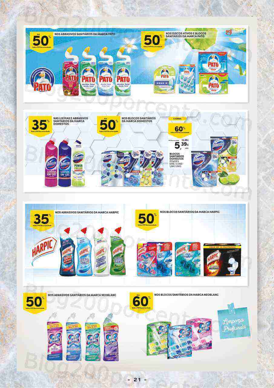 Antevisão Folheto CONTINENTE Especial Limpeza Promoções de 7 a 19 março