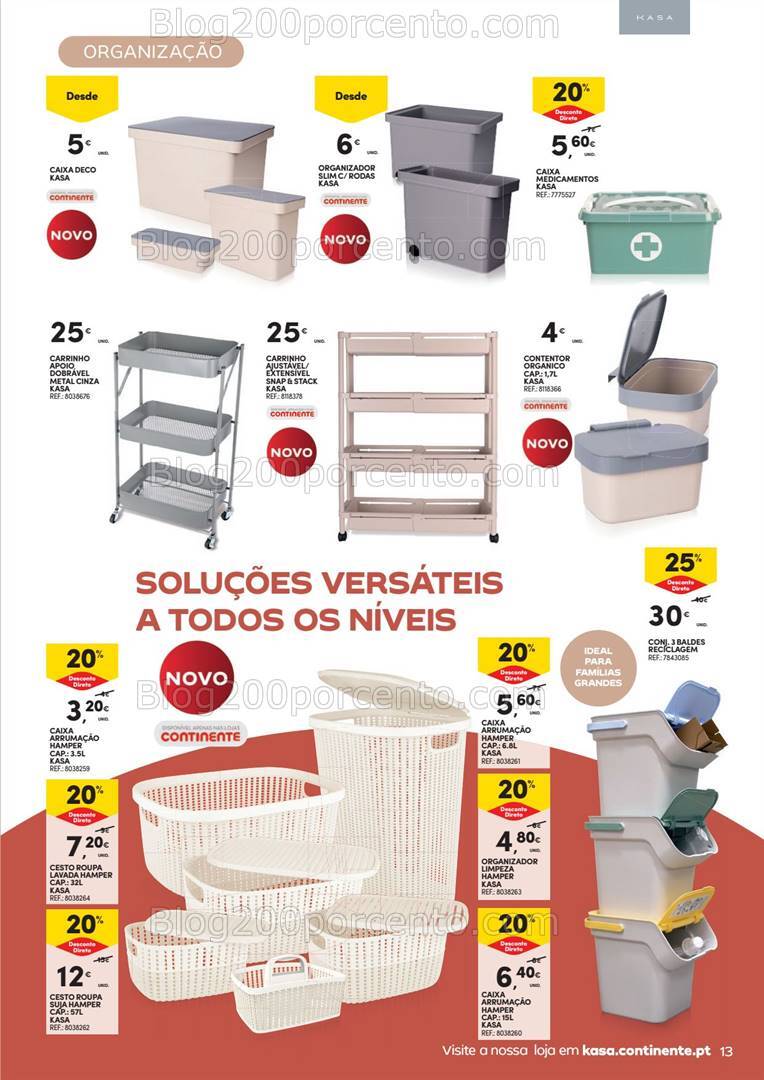 Antevisão Folheto CONTINENTE Casa Outono Promoções de 15 a 27 outubro