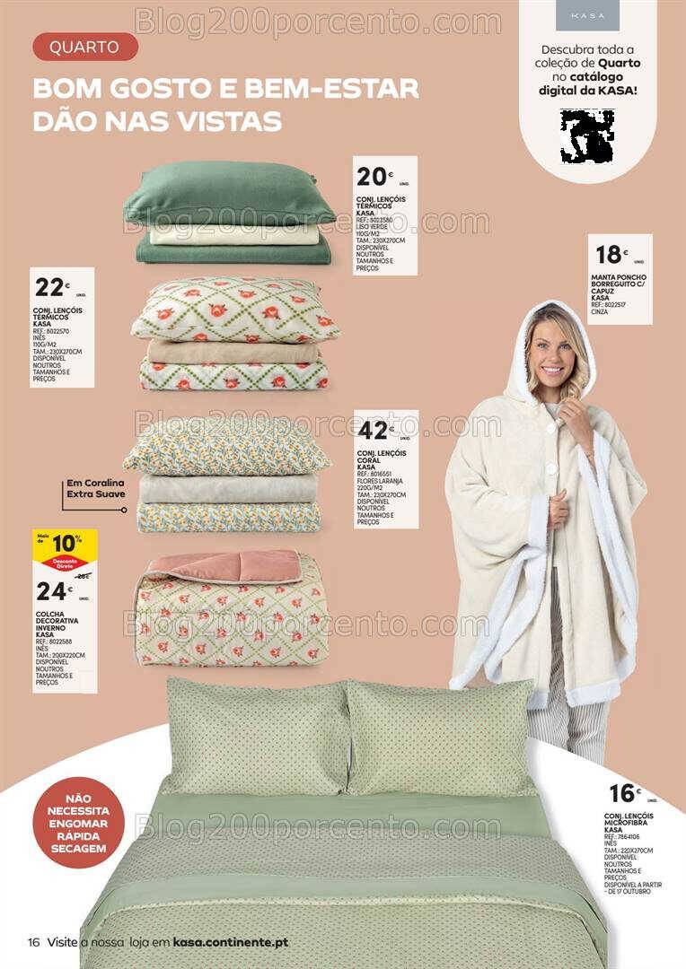 Antevisão Folheto CONTINENTE Casa Outono Promoções de 15 a 27 outubro
