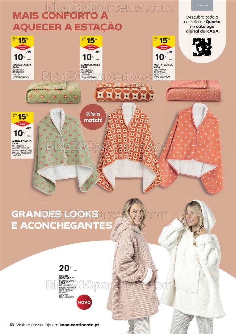 Antevisão Folheto CONTINENTE Casa Outono Promoções de 15 a 27 outubro