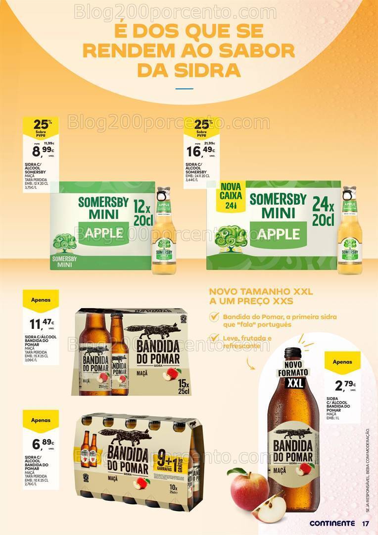 Antevisão Folheto CONTINENTE Cervejas e Mariscos - 28 maio a 9 junho