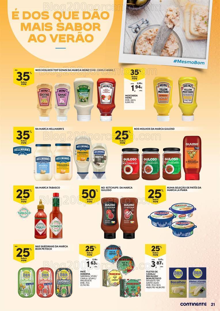 Antevisão Folheto CONTINENTE Cervejas e Mariscos - 28 maio a 9 junho