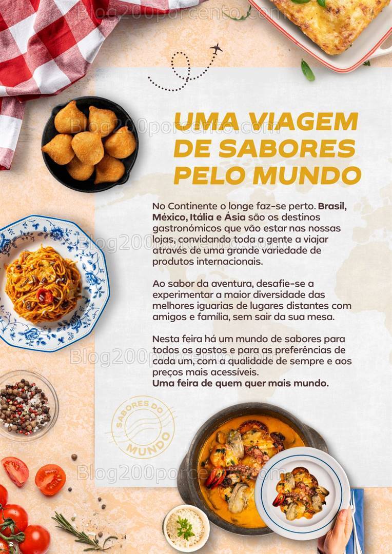 Antevisão Folheto CONTINENTE Cozinhas do Mundo - 28 maio a 9 junho