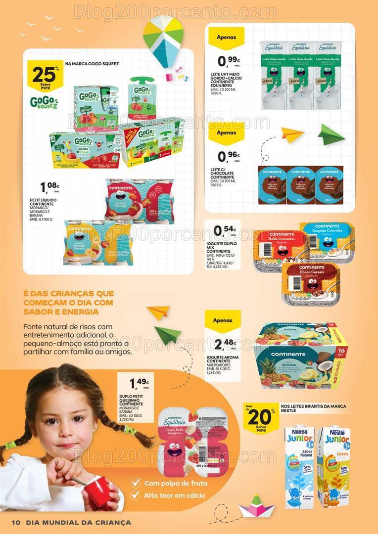 Antevisão Folheto CONTINENTE Especial Dia da Criança Promoções de 14 maio a 1 junho