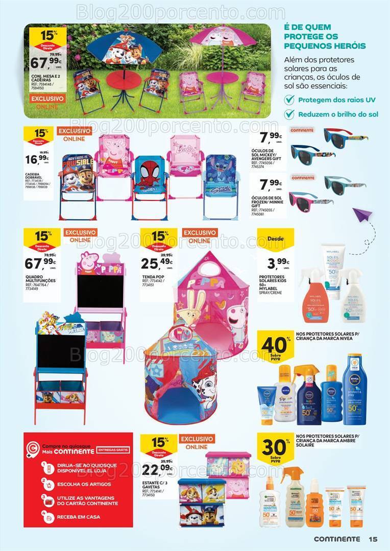 Antevisão Folheto CONTINENTE Especial Dia da Criança Promoções de 14 maio a 1 junho