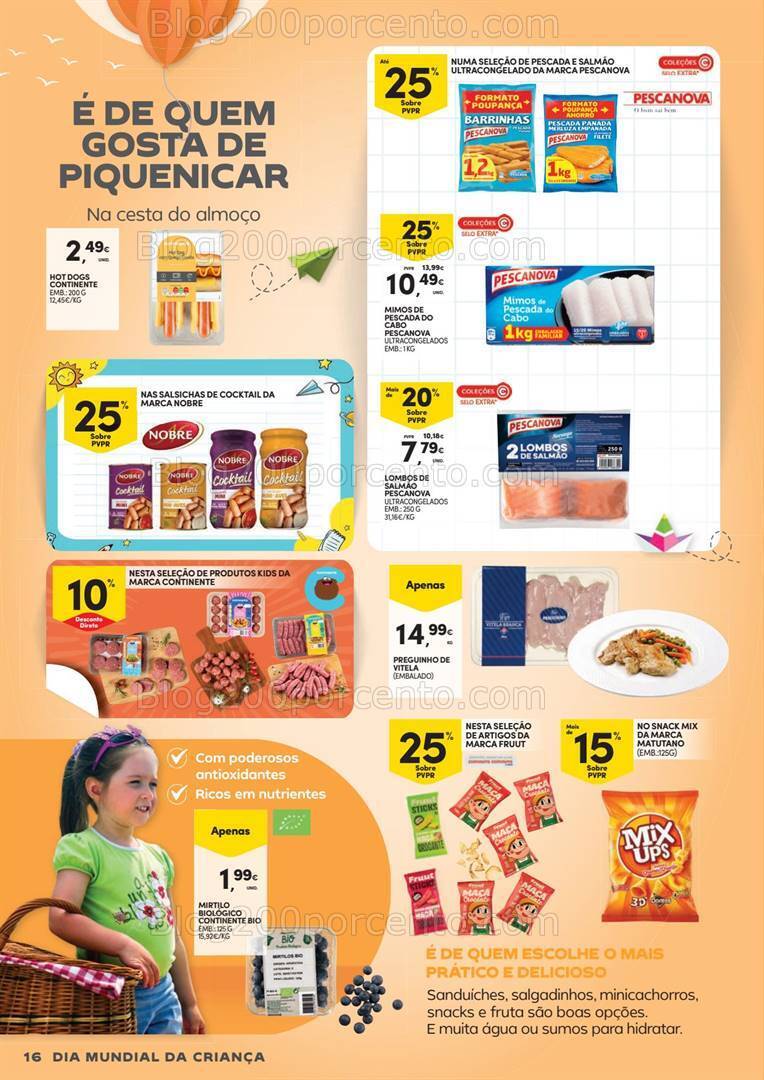 Antevisão Folheto CONTINENTE Especial Dia da Criança Promoções de 14 maio a 1 junho